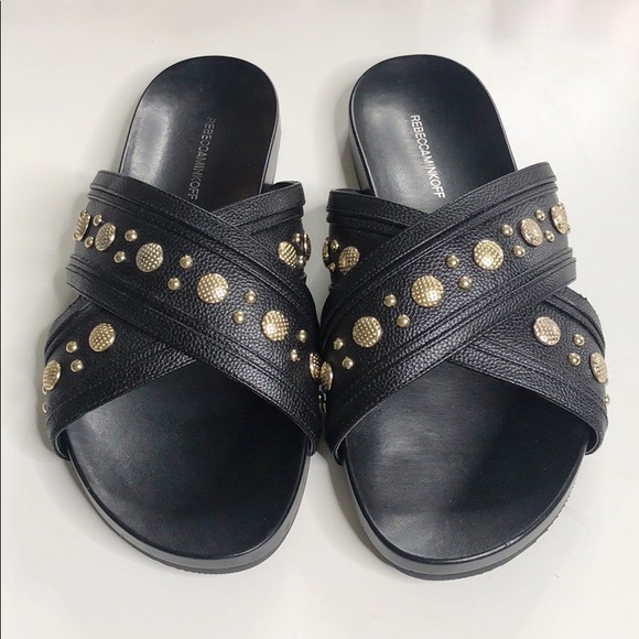 Rebecca Minkoff Shoes - Rebecca Minkoff Rivet Slides
